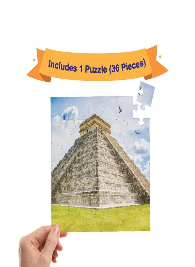 Mittimate Chichen Itza Jigsaw Puzzle Game for Kids Age 4 to 6 Old I 36 Pieces Puzzle Toy I Birthday Gift for Children - Image 3